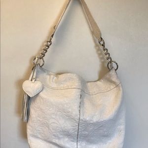 Roberta Gandolfi white leather bag